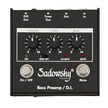 ベース Sadowsky SBP-1 V2 Amazon.com: Sadowsky SBP-1 v2 - Outboard Bass Preamp/DI